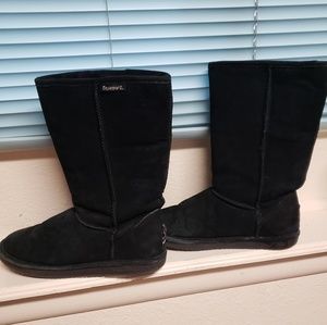 Bearpaw tall boots black